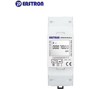 SDM230 Modbus MID 100A - 1 Fase kWh meter met Modbus