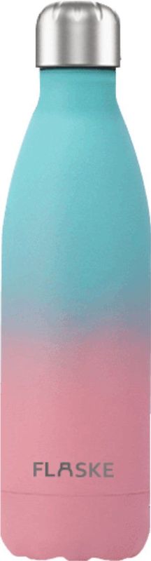 FLASKE Gradient Spring - RVS Drinkfles van 750ML- Geschikt als waterfles, thermosfles en thermoskan