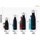 FLASKE Lava - RVS Drinkfles van 500ML - Geschikt als waterfles, thermosfles en thermoskan