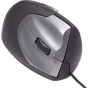 Ergofy - SRM - Ergonomische Muis - Zwart - Verticale Muis - Bedraad
