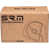 Ergofine - SRM VS4 - Draadloze Muis - Ergonomisch - Zwart