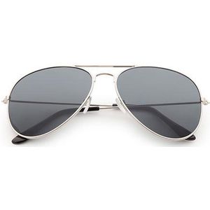 Freaky Glasses® – Piloten Bril - Festival Bril – Rave Zonnebril – Dames – Heren - Zwart