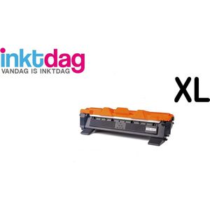 Inktdag huismerk Brother TN1050 XL (2000 afdr)  / TN-1050 zwart toner cartridge (1 stuk) geschikt voor printers Brother DCP-1510  DCP-1511 DCP-1512 DCP-1610 W DCP-1612 W HL-1110  HL-1111  HL-1112  HL-1210W HL-1212W MFC-1810 MFC-1811 MFC-1910 W