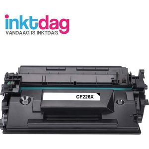 Inktdag huismerk toner cartridge for HP CF226X nr. 26X, CF226A nr. 26A toner cartridge zwart hoge capaciteit