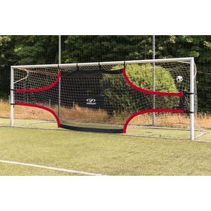 Goalshot 7 x 2 m: Professionele doelwand met 4 open zones