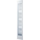 Sunshower Deluxe White - 32x187x16cm - UV- en infrarood - inbouw - full body - 2000watt - aluminium wit 80015