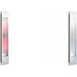 Sunshower Solo - Opbouw Hoekmodel - Full Body - Wit - Infraroodlampen