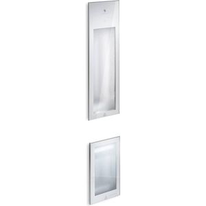 Sunshower Duo inbouw dubbele infraroodlamp 62/32x20x10cm