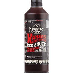 Grate Goods Kansas City Red Barbecue Sauce Knijpfles 775ml