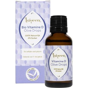 Laveen Vitamine D BIO druppels (30ml) 100% natuurlijk | suiker- en zoetstofvrij