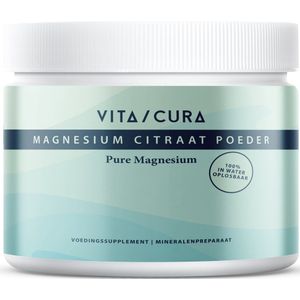 Vitacura® Magnesium Citraat Poeder - 400 Grams