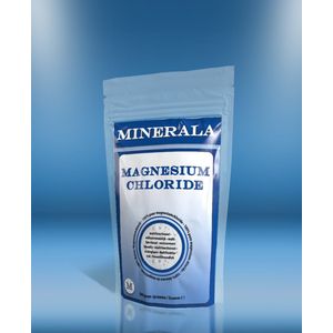 Magnesium Chloride 500 gram - Minerala - Magnesiumchloride - Magnesiumpoeder - Magnesium powder - Poeder - Magnesiumbadzout - Magnesiumbad - Badpoeder