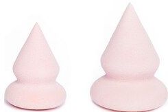 Flawless Finish - 3-in-1 Make-up Sponge - Roze - Latex Vrij