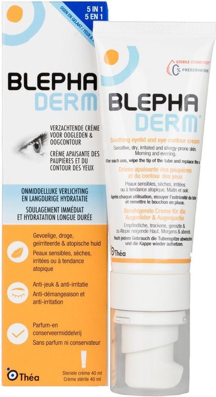 Blephaderm - ooglid- en oogcontourcrème - 40ml