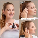 IMPERIO Uitgroei Poeder - Haarpoeder voor Haarverdichting voor Vrouwen en Mannen, Waterdicht Haar Make Up om Haaruitgroei te Verbergen - 4g (middenbruin)