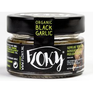 Floky biologische zwarte knoflook, gepeld 40 gram