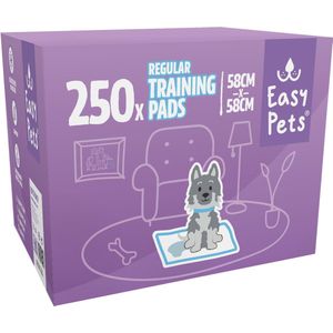 Easypets Puppy Training Pads - 250 stuks - Zindelijkheidstraining - Hondentoilet - 58 x 58 cm