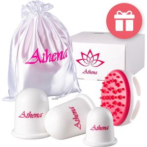 Premium cellulite massage apparaat - Anti cellulitis cupping cups set | Athena