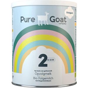 Pure Goat Company - Opvolgmelk 2 - Biologische Flesvoeding Op Basis van Volle Geitenmelk - 800 Gram