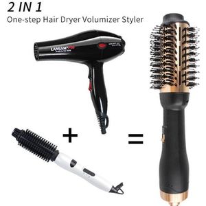 Golden Magic Brush One Step Droger & Volumizer 2 in 1 - Föhnborstel