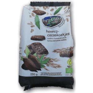 Corn Crake Hennep Cacaokoekjes 150GR