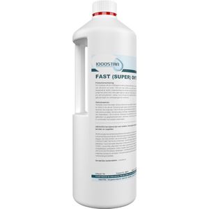 12 × 1 Liter Fast (super) Ontstopper - Industriële en professionele vloeibare ontstopper - afvoer ontstopper - wc ontstopper