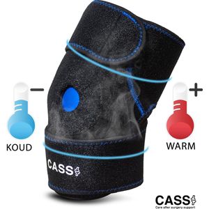 Kniebrace met Ice Pack van CASS® | Kniebandage Ondersteuning Knie | Knieband Met Ice Pack