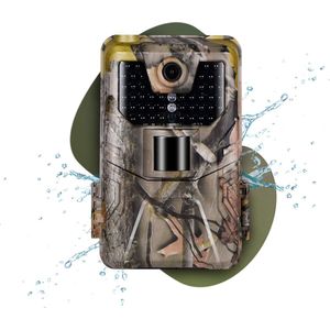 Wildcamera - Buitencamera met Nachtzicht en 36MP - Wildlife Camera's - Wildcamera met Sensor - Waterdicht