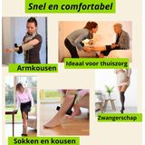 Steve EasyON - Aantrekhulp - Kousen - Duurzaam - Handig in Gebruik