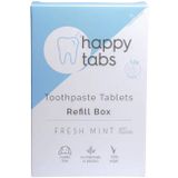 Happy Tabs - Tandpasta Tabletten - Happy Tabs Fresh Mint (Met Fluoride) - Navulling