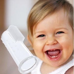 Baby tandenborstel | doorkomende tandjes | tandvlees massage | vinger tandenborstel | baby | peuter | silicone | vingertandenborstel baby