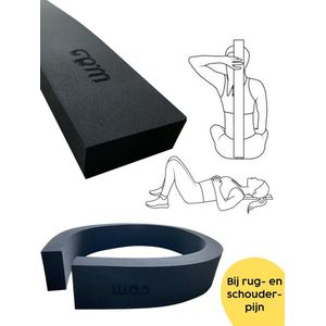 W.O.D Yoga Strip - Yoga Stripje - Yogastrip - Critical Alignment Strip - Houding Correctie - Houding Corrector - Schouder Stretcher - Rug Stretcher - Backstretcher - Verhelpt Rugpijn