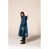 RAINKISS - Regenponcho - Japanese Blossom - One Size Fits Most - Blauw