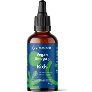 Omega 3 Druppels - Plantaardig - DHA en EPA - Voor Kinderen