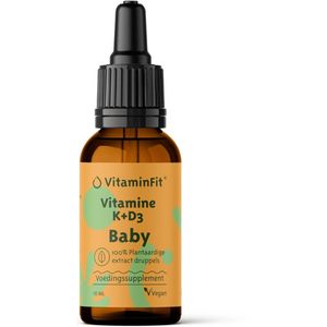 Vitamine D3 Druppels - 400 IU - Plantaardig - Geschikt voor Veganisten