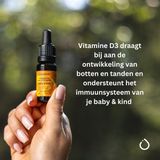 Vitamine D3 - Druppels - 400 IU - Vrij van Suikers