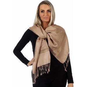 Camel Beige-Sjaal Dames-Cashmere-Zijde-Omslagdoek-Dames Sjaal Winter-Sjaals-Sjaal-Stola-Poncho-200*70 cm-Sjaaltjes Dames-All Seasons