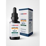 Uniswiss - Kurkuma & CBD isolate 1% - Wateroplosbaar - 10 Druppels