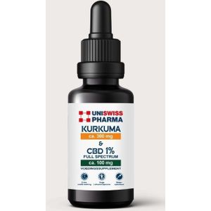 Kurkuma & CBD full spectrum 1%