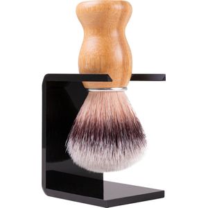 Biowust Scheerset - Scheerkwast & Houder - 100% Vegan