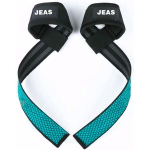 Jeas - Lifting Straps - Powerlifting - Fitness - Krachttraining - Turquoise