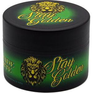 Stay Golden Matte Pomade - Waterbasis, Sterke Hold & Matte Finish - haarwax mannen- haarklei - styling cement - 120ML