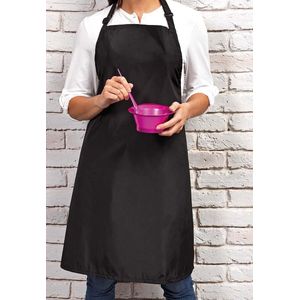 Waterproof kappersschort zwart