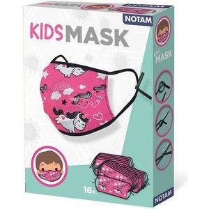 Mondkapjes voor kinderen | 16 stuks | Unicorn