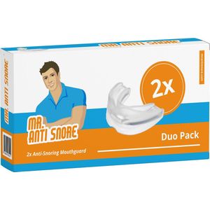 Mr. Anti Snurk - Duo-Pack - Snurkbeugels - Unisex - CE-Keurmerk