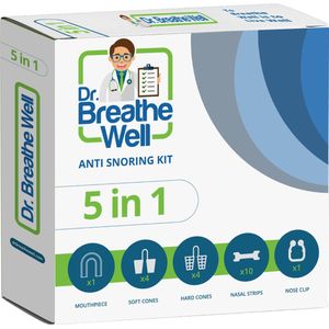 Anti-Snurk Set - Inclusief Snurkbeugel - Neusclip - Neusspreiders - Neuspleisters