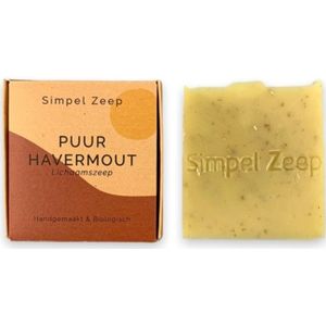 Simpel Zeep - Puur Havermout - Body Bar - Circa 110 gram