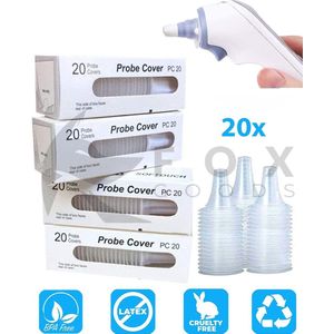 Fox Goods - Navulset Braun Thermometer Beschermkapjes - 20 stuks