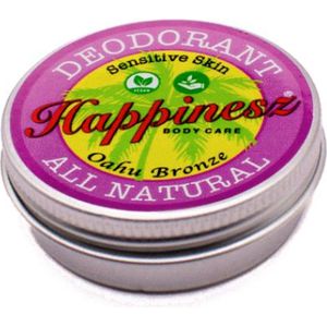 Happinesz Vegan Deodorant OAHU voor de gevoelige huid, kleur brons