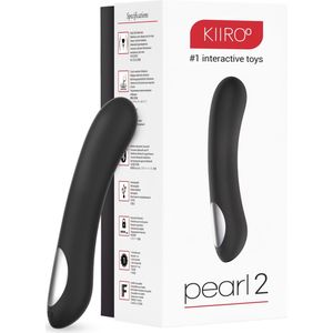 KIIROO Pearl 2 Interactive G-Sport Vibrator Zwart